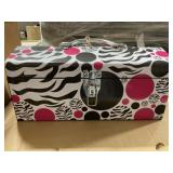 Zebra Craze Deco Tool Box. x2