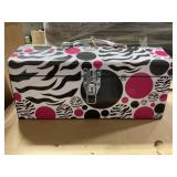 Zebra Craze Deco Tool Box.  x2