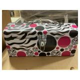 Zebra Craze Deco Tool Box. x2