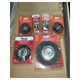 Mix- Assort. Sz. Crimped Wire Wheels.