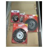 Mix- Assort. Sz. Crimped Wire Wheels.