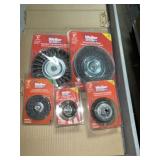 Mix- Assort. Sz. Crimped Wire Wheels.