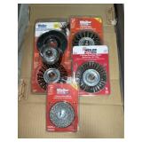 Mix- Assort. Sz. Crimped Wire Wheels.