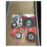 Mix- Assort. Sz. Crimped Wire Wheels.