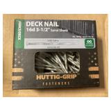 16d 3 1/2" Deck Nail. 1lb x 12