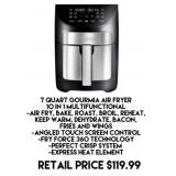 7qt Gourmia Air Fryer