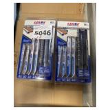 9 Pc. Saw Blade Set.   x2