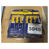 6 Pc. Tri-Flute Bit Set