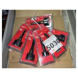 Assorted Size Selfeed Hole Saw Bits. x6