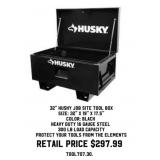 32" Husky Job Site Tool Box