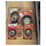 Mix- Assort. Sz. Crimped Wire Wheels.