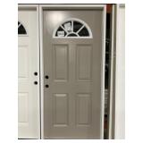 36" RH Smooth Fiberglass Exterior Door