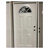 36" LH Smooth Fiberglass Exterior Door