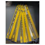 Misc. Sz. Rotary Masonry Drill Bits. x5
