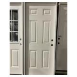 32" LH Smooth Fiberglass Exterior Door