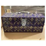 Fleur-de-lis Deco Tool Box.  x2