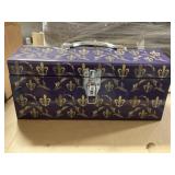 Fleur-de-lis Deco Tool Box. x2