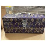 Fleur-de-lis Deco Tool Box. x2
