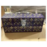 Fleur-de-lis Deco Tool Box. x2
