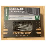 16d 3 1/2" Deck Nail. 1lb x 12