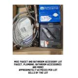 Misc Faucet & Bathroom Accessory Lot