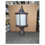 SeaGull® 1-Light Outdoor Post Lantern (Rust) x 2
