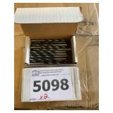 9/32 HSS DRILL BIT X2