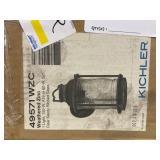 Kichler Weathered Zinc Wall Lantern