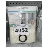 Curtain Fresh (1) Voile Grommet Panel X4