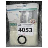 Curtain Fresh (1) Voile Grommet Panel X4