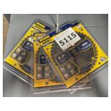 Irwin 8-8 1/2"  40T Saw Blades.  x3