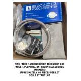 Misc Faucet & Bathroom Accessory Lot