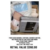 Mix Full Size Bedding & Curtains x 20 pieces