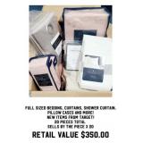 Mix Full Size Bedding & Curtains x 20 pieces