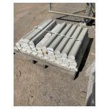 35.5" x 4" Grey Wall Stone Trim by the Pallet