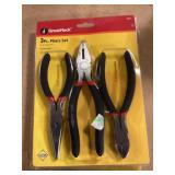 GreatNeck 3-Piece Plier Set x2