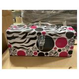 Zebra Craze Deco Tool Box.
