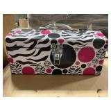 Zebra Craze Deco Tool Box.