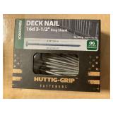 16d 3 1/2" Deck Nail. 1lb x 12
