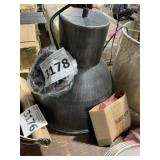 Lg.  Grey Pendant Light