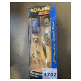 Schlage Forged Brass Max Security Handleset