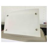 1 Bulb Fluorescent Wall Sconce