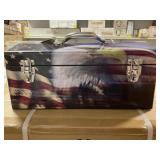 American Flag/Eagle Tool Box.  x3
