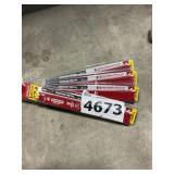 5pk Diablo 9" Blades Plus 1 Carbide Blade x4