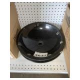 Granite-Like Black Speckled Sink Vessels x 2