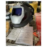 Welding Shield and Silver Front Panel