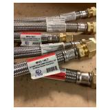 18in SS Water Heater Connector x5