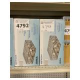 Bronze Flushmount Ceiling Fixture x 2