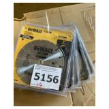 DeWalt 7" Saw Blades.   x6