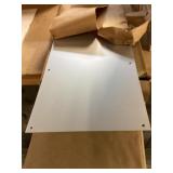 10in x 36 Satin Aluminum Kick Plate x4